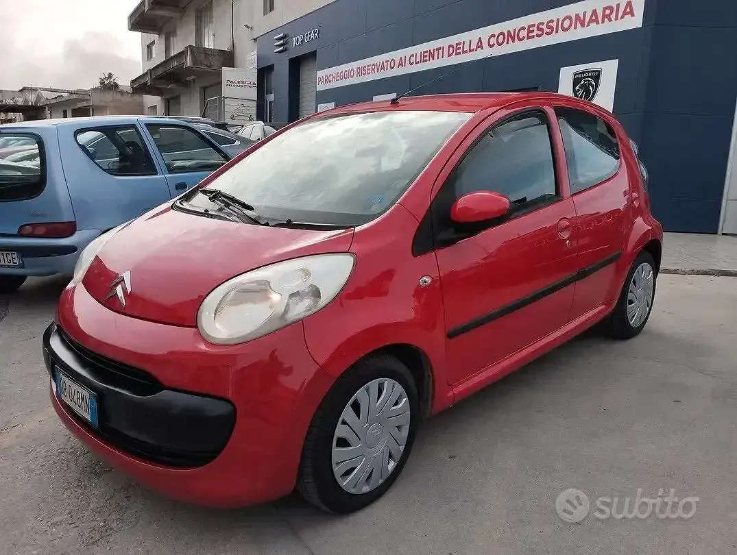 Usata Citroën C1 68 CV (50 kW) 2006 Rosso Utilitaria