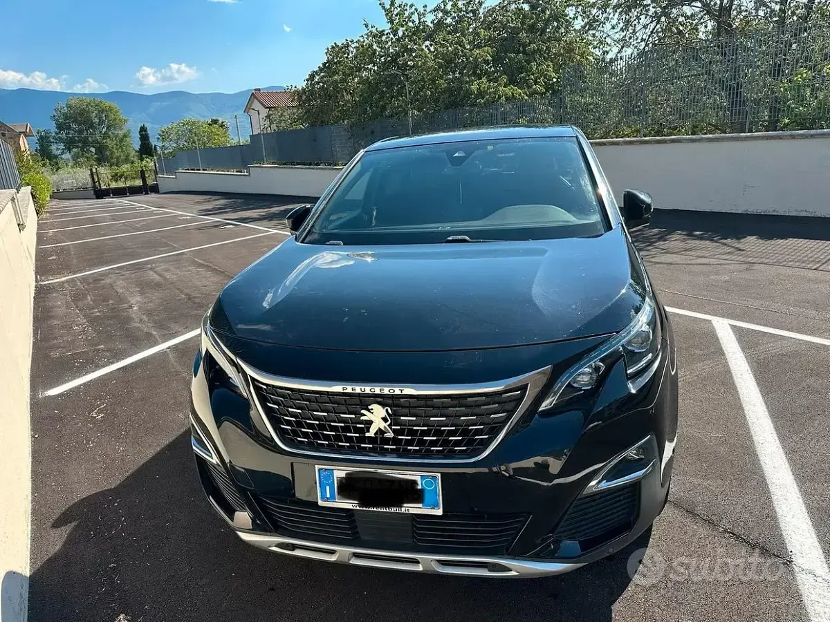 Usata Peugeot 3008 GT-line 131 CV (96 kW) 2018 Nero SUV