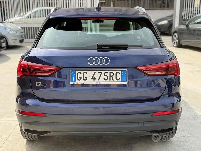 Usata Audi Q3 Advanced 150 CV (110 kW) 2021 Blu SUV