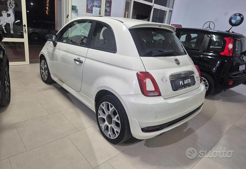Usata Fiat 500 Sport 69 CV (50 kW) 2021 Bianco Berlina