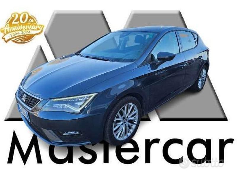 Usata Seat Leon 150 CV (110 kW) 2020 Grigio Berlina