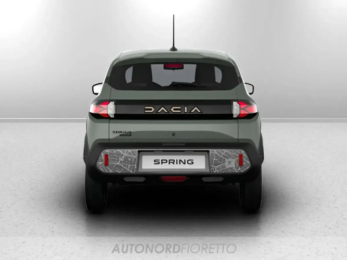Nuova Dacia Spring Extreme 19 kW (26 CV) 2026 Lichen kaki Utilitaria