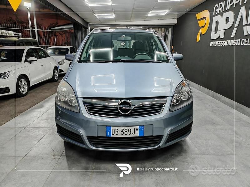 Usata Opel Zafira Enjoy 120 CV (88 kW) 2006 Blu Monovolume