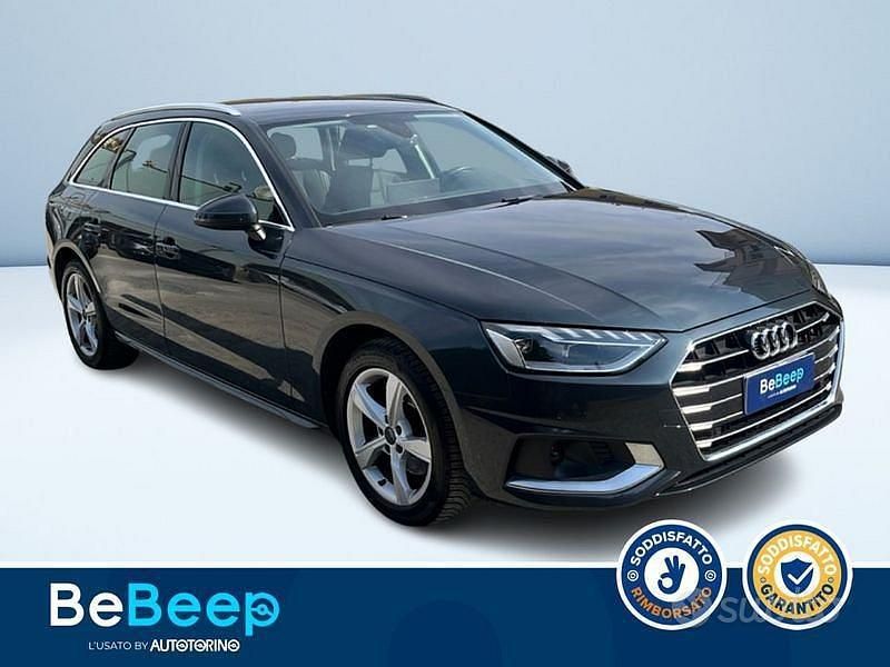 Usata Audi A4 Advanced Plus 190 CV (139 kW) 2019 Grigio metallizzato Station wagon