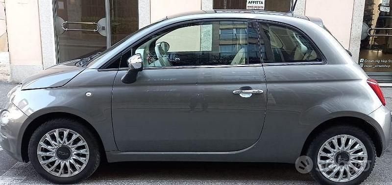 Usata Fiat 500 Lounge 69 CV (50 kW) 2018 Grigio Berlina