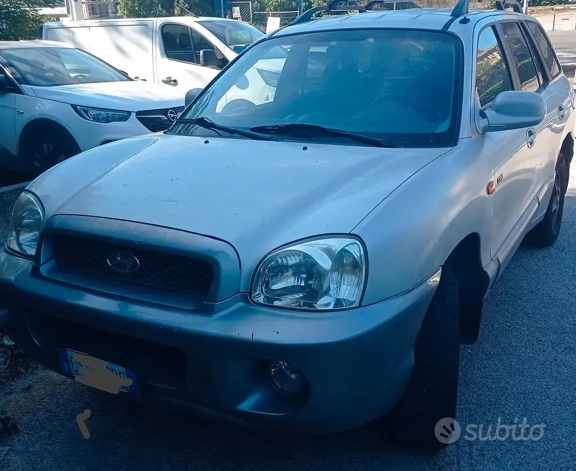 Usata Hyundai Santa Fe 112 CV (82 kW) 2005 Grigio SUV