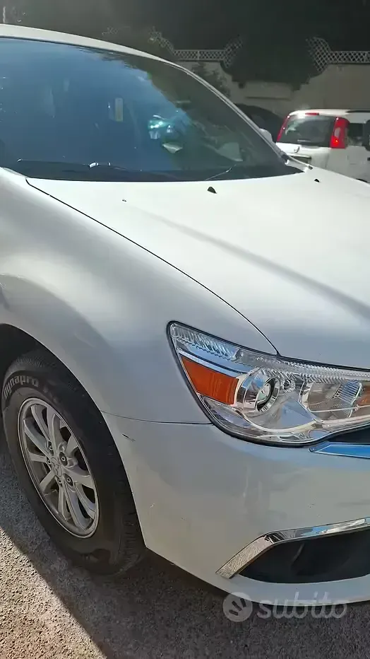 Usata Mitsubishi ASX 114 CV (83 kW) 2017 Bianco SUV