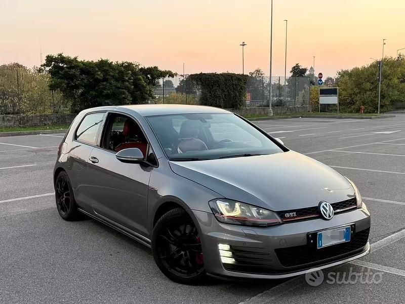 Usata VW Golf GTI 230 CV (169 kW) 2015 Grigio Coupé