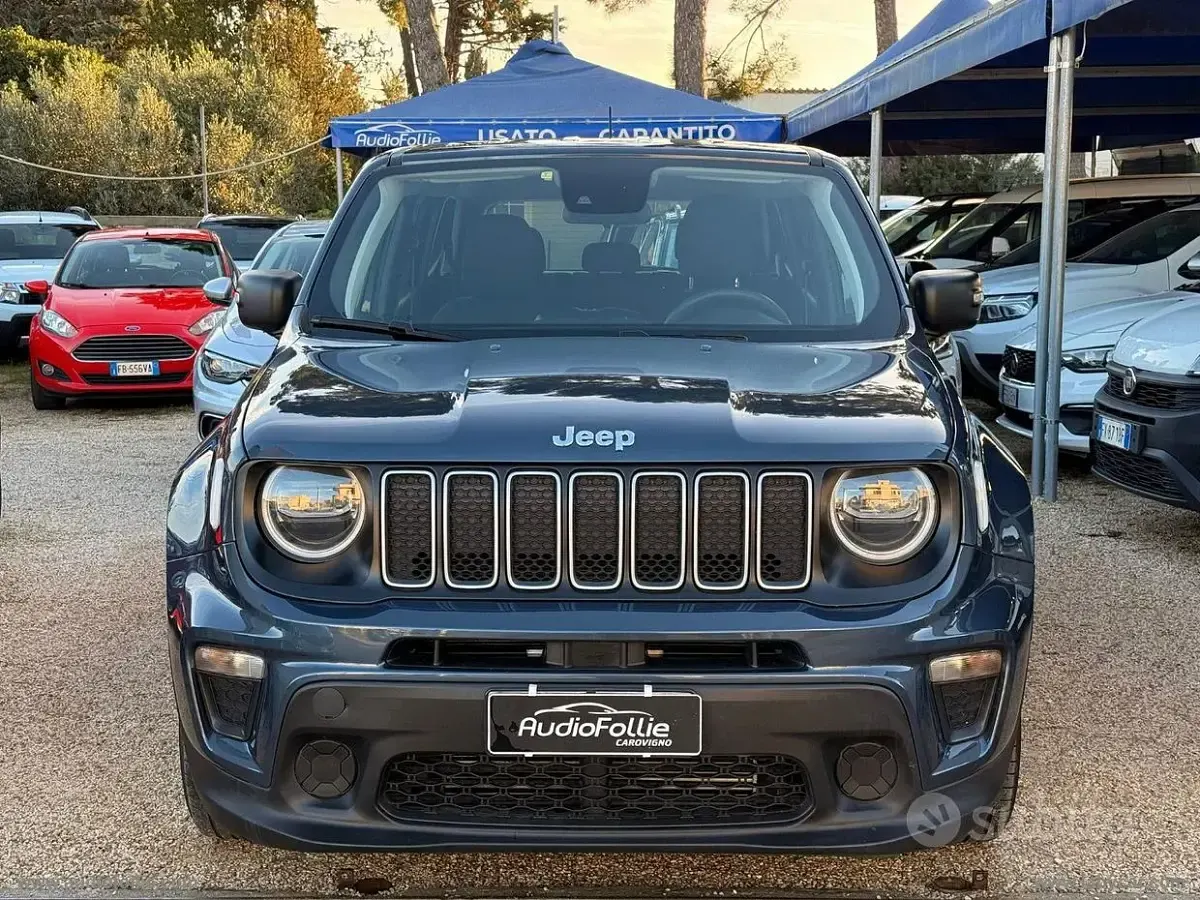 Usata Jeep Renegade Limited 130 CV (95 kW) 2022 Blu SUV