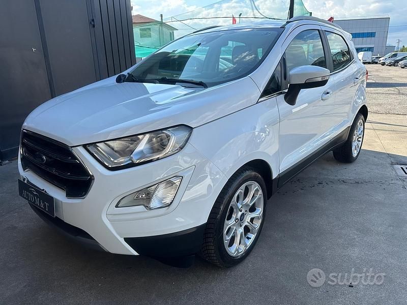 Usata Ford Ecosport Titanium 100 CV (73 kW) 2020 Bianco SUV