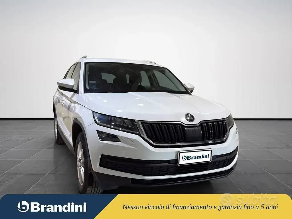 Usata Skoda Kodiaq Style 150 CV (110 kW) 2019 Galpine white SUV