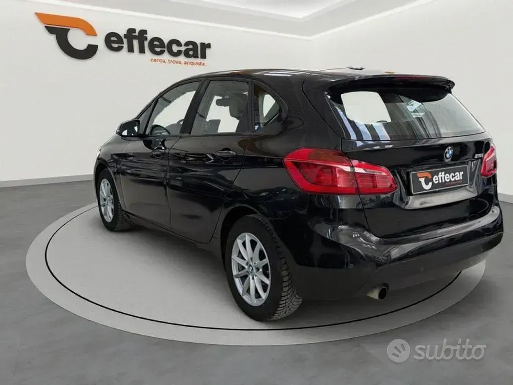 Usata BMW 216 Active Tourer Advantage 102 CV (75 kW) 2018 Nero Monovolume