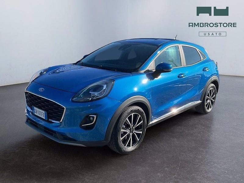 Usata Ford Puma Titanium S 125 CV (91 kW) 2023 Desert island blue SUV