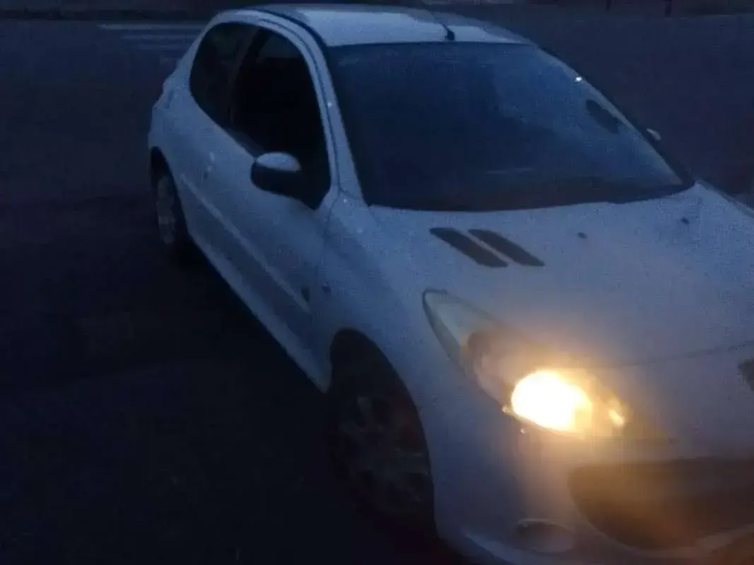 Usata Peugeot 206 60 CV (44 kW) 2012 Bianco Berlina