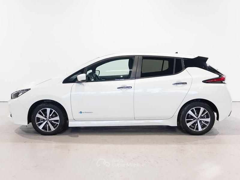 Usata Nissan Leaf Acenta 89 kW (122 CV) 2019 Bianco Utilitaria
