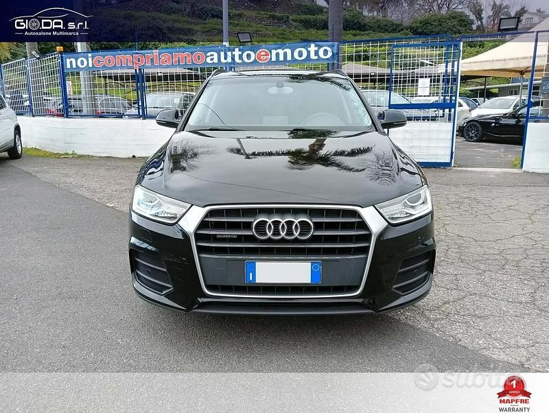 Usata Audi Q3 150 CV (110 kW) 2015 Nero SUV