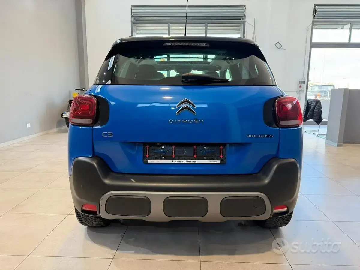 Usata Citroën C3 Aircross Shine 110 CV (80 kW) 2022 Bluazzurro SUV