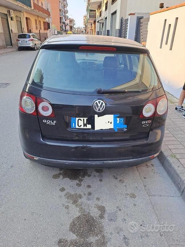 Usata VW Golf Plus Cross 105 CV (77 kW) 2005 Nero Monovolume