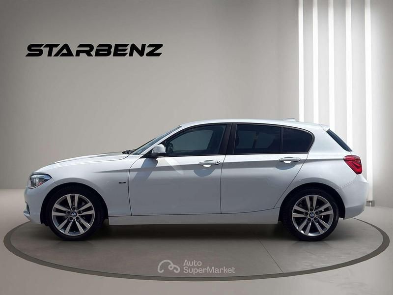 Brugt BMW 116 Sport Line 116 HK (85 kW) 2015 Hvid Hatchback