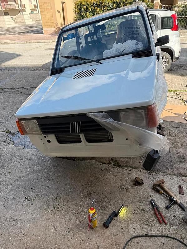 Usata Fiat Panda 1998 Bianco Berlina