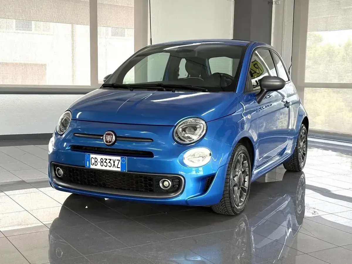 Usata Fiat 500 Sport 69 CV (50 kW) 2021 Blu Berlina