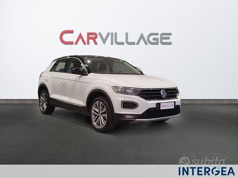 Usata VW T-Roc Advance 150 CV (110 kW) 2020 Bianco SUV