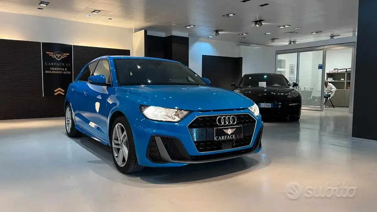 Usata Audi A1 S-Line 95 CV (69 kW) 2019 Bluazzurro SUV