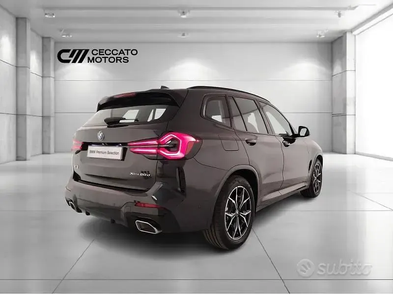 Usata BMW X3 M Sport 190 CV (139 kW) 2022 Grigio SUV