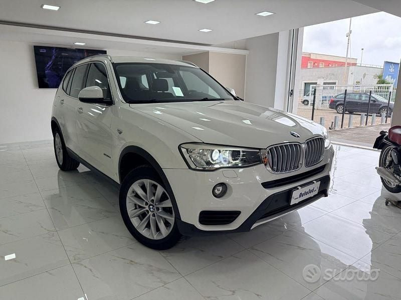 Usata BMW X3 Advantage 150 CV (110 kW) 2016 Bianco SUV