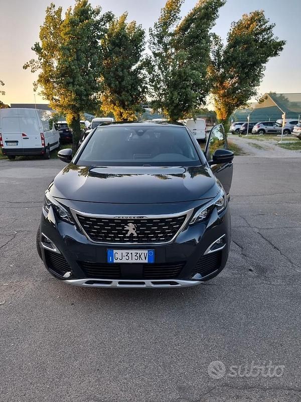 Usata Peugeot 3008 GT-line 131 CV (96 kW) 2019 Grigio Berlina