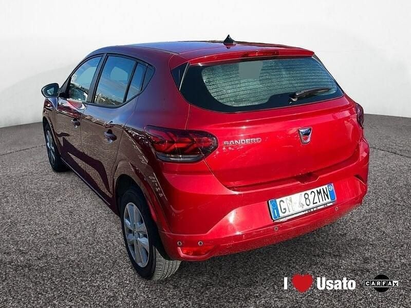 Usata Dacia Sandero Comfort 100 CV (73 kW) 2023 Rosso Berlina