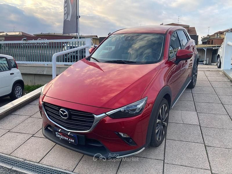 Usata Mazda CX-3 121 CV (88 kW) 2021 Rosso SUV