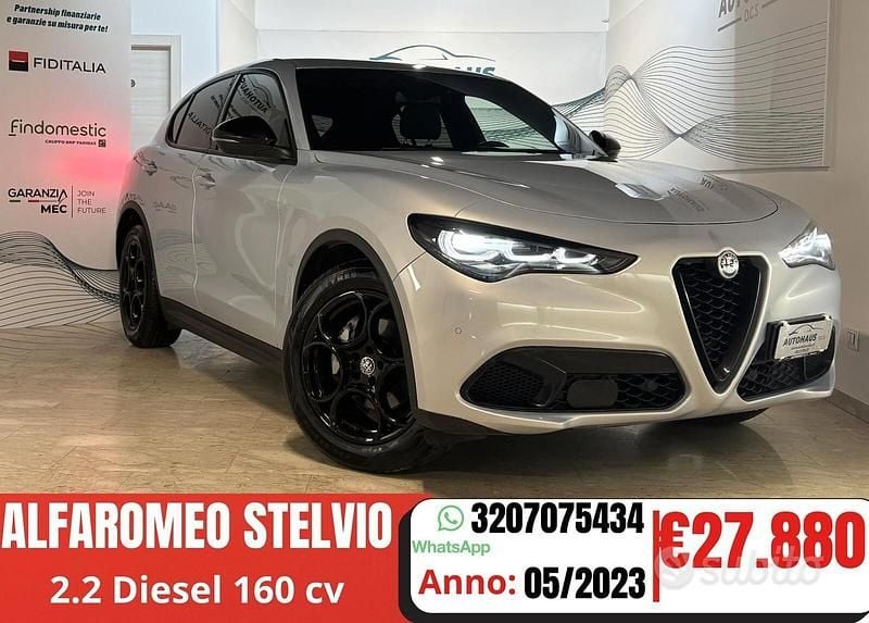 Usata Alfa Romeo Stelvio 160 CV (117 kW) 2023 Grigio SUV