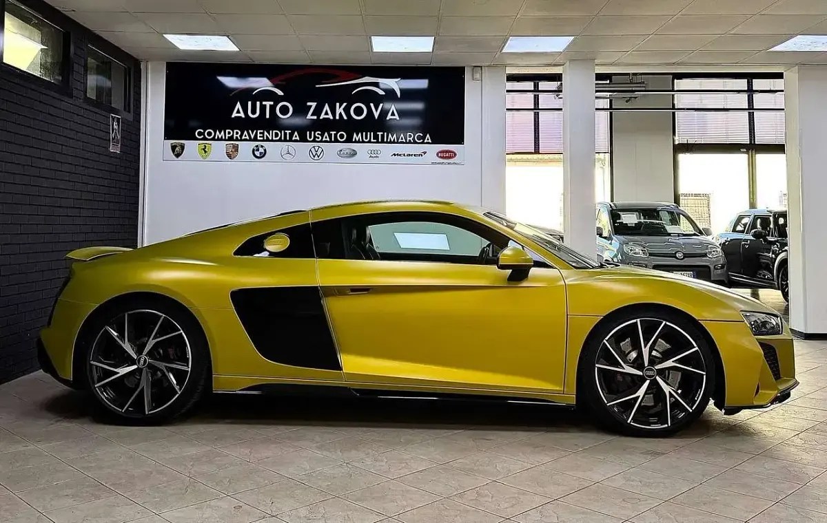 Usata Audi R8 Coupé Ambiente 540 CV (397 kW) 2019 Oro Coupé