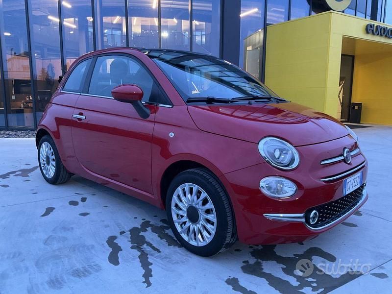 Usata Fiat 500C Dolcevita 69 CV (50 kW) 2024 Rosso Cabrio