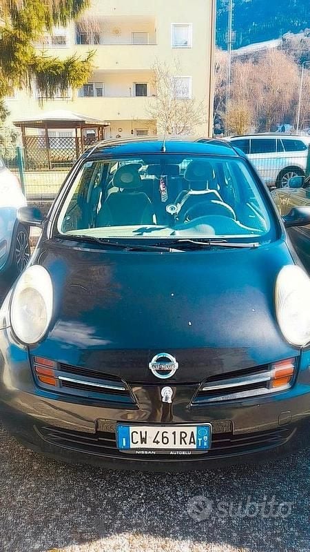 Usata Nissan Micra 73 CV (53 kW) 2005 Nero Berlina