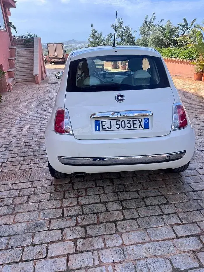 Usata Fiat 500 69 CV (50 kW) 2011 Bianco Berlina