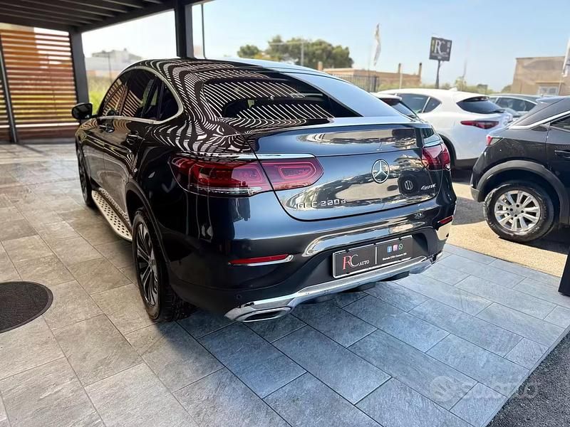 Usata Mercedes GLC220 Premium 194 CV (142 kW) 2019 Grigio Coupé