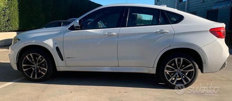 Usata BMW X6 M Sport 258 CV (189 kW) 2014 Bianco SUV