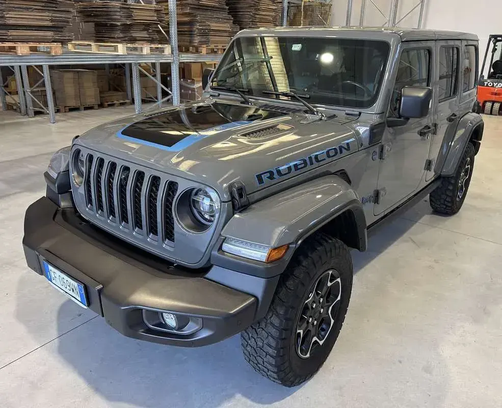 Usata Jeep Wrangler Unlimited Rubicon 272 CV (200 kW) 2021 Grigio SUV
