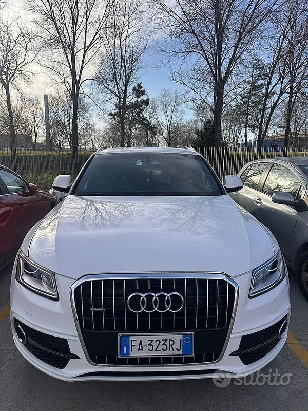 Usata Audi Q5 S-Line 190 CV (139 kW) 2015 Bianco SUV