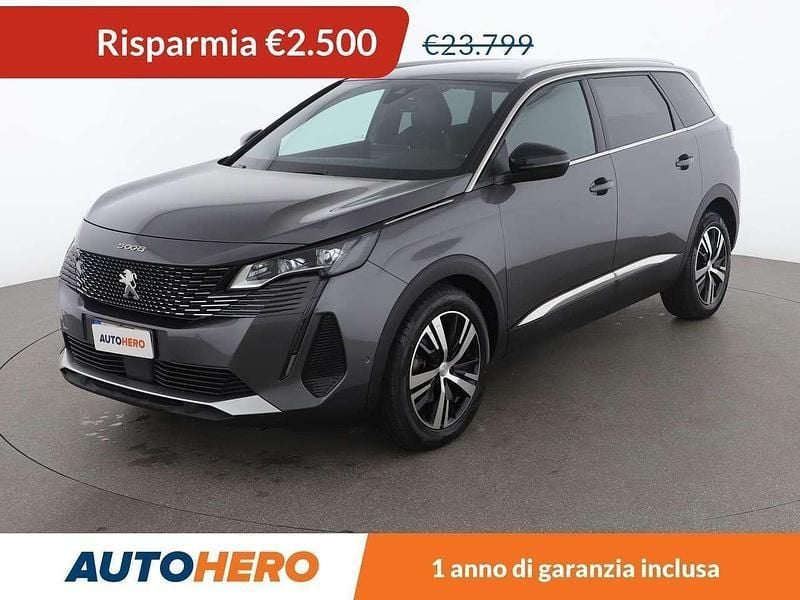Grigio Usata 2021 Peugeot 5008 GT Monovolume | 21.299 € (Buon prezzo) - Immagine 1/3