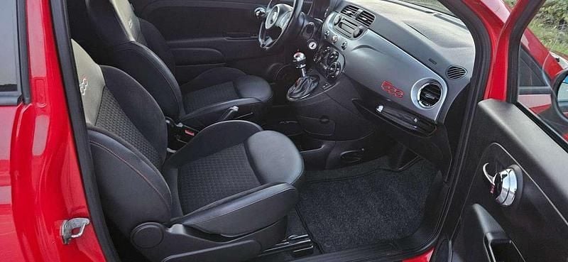 Usata Fiat 500C Sport 69 CV (50 kW) 2013 Rosso Cabrio