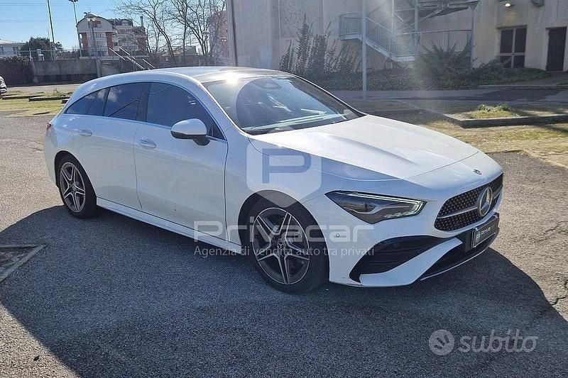 Usata Mercedes CLA200 Shooting Brake AMG Line Premium Plus 150 CV (110 kW) 2024 Bianco Station wagon