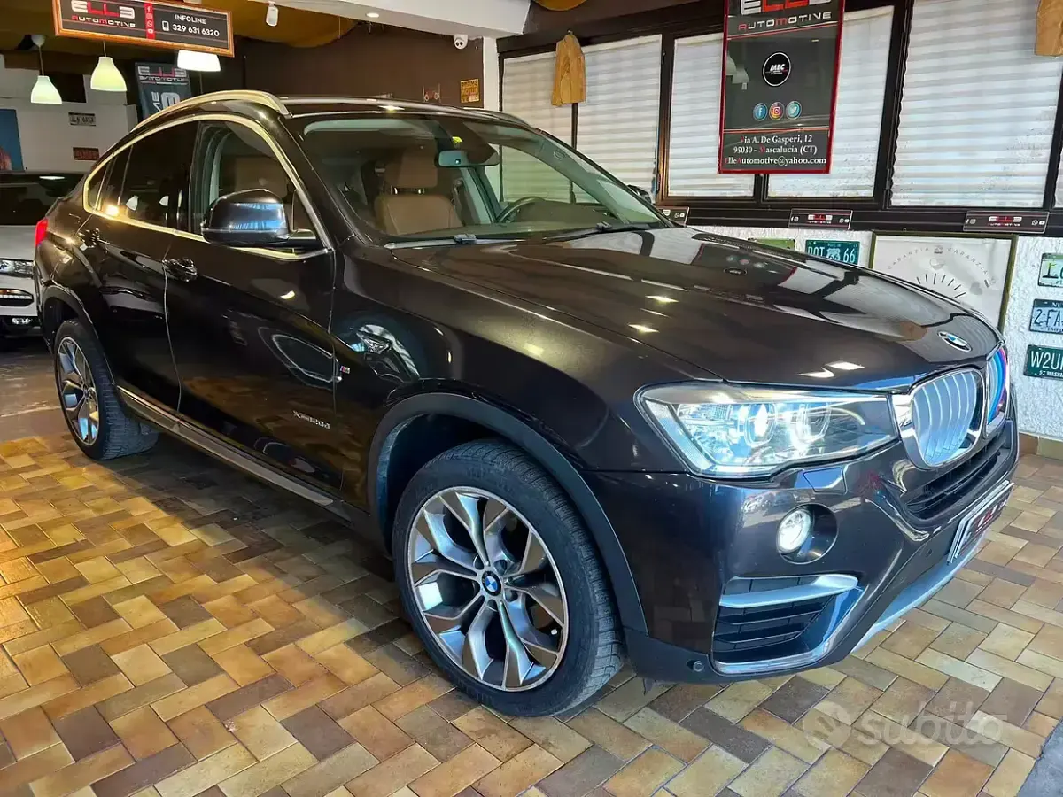Usata BMW X4 xLine 190 CV (139 kW) 2017 Grigio SUV
