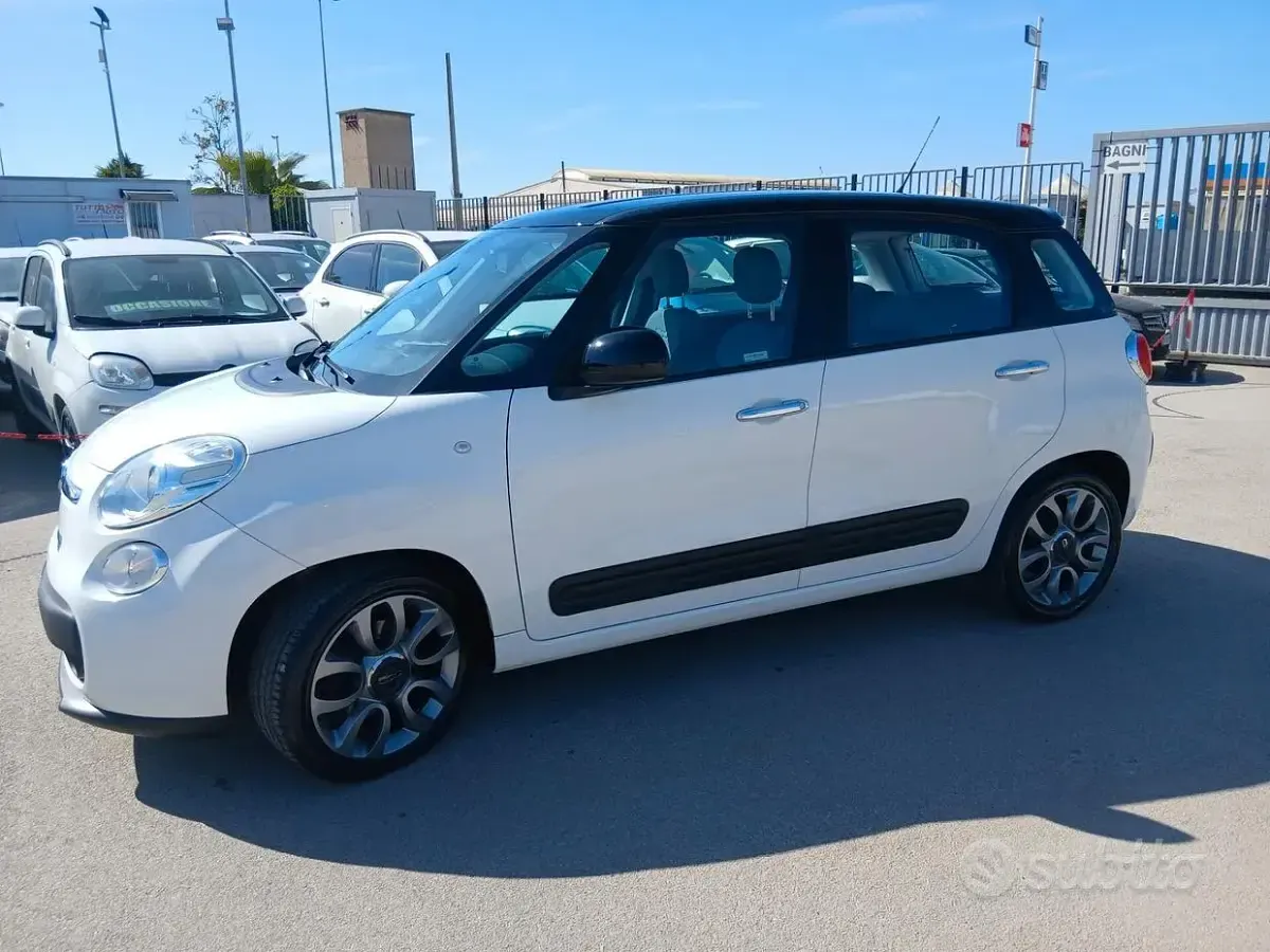 Usata Fiat 500L Lounge 95 CV (69 kW) 2018 Bianco Monovolume