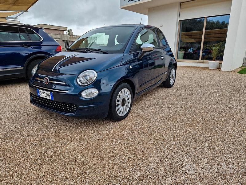 Usata Fiat 500C Dolcevita 69 CV (50 kW) 2021 Blu Cabrio