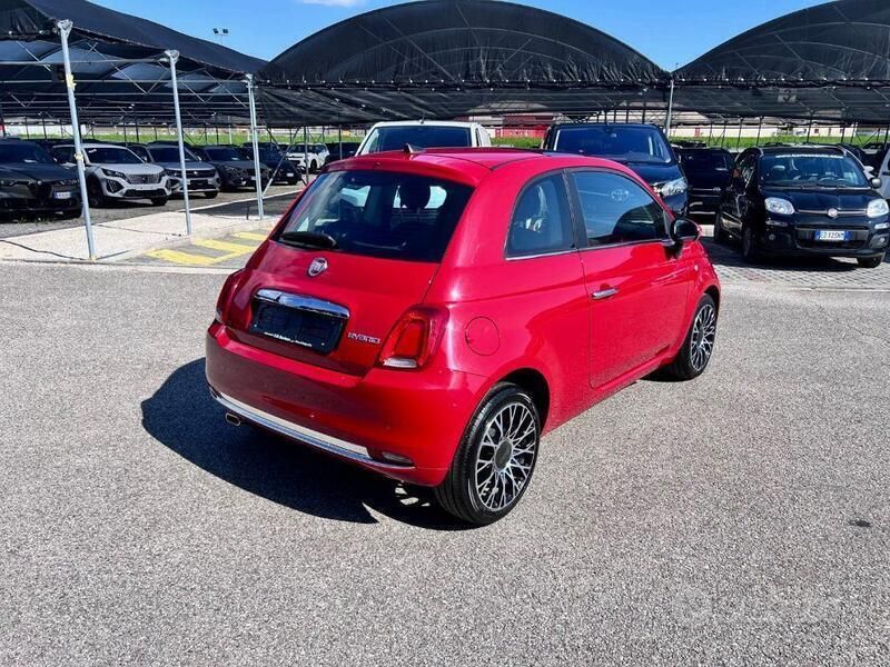 Usata Fiat 500 69 CV (50 kW) 2024 Rosso Utilitaria