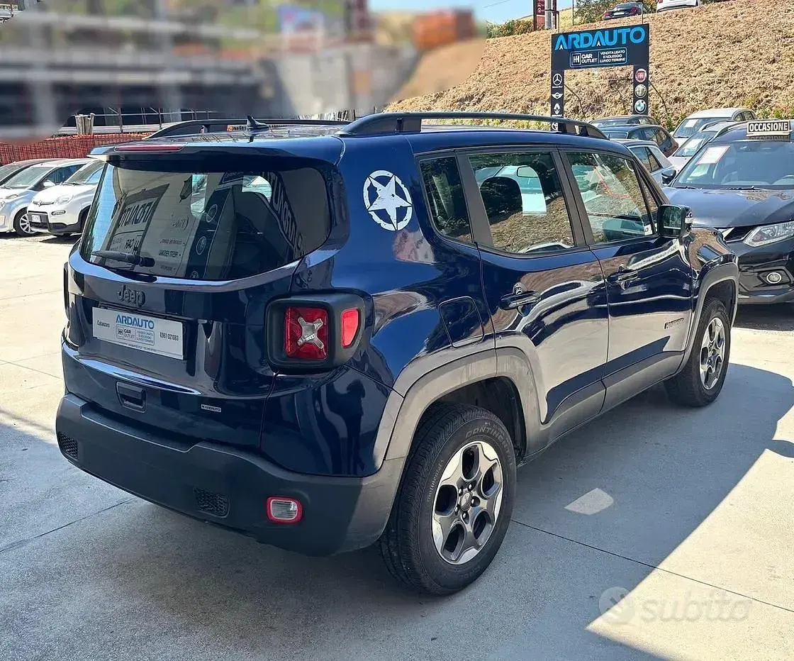 Usata Jeep Renegade 140 CV (102 kW) 2018 Blu SUV