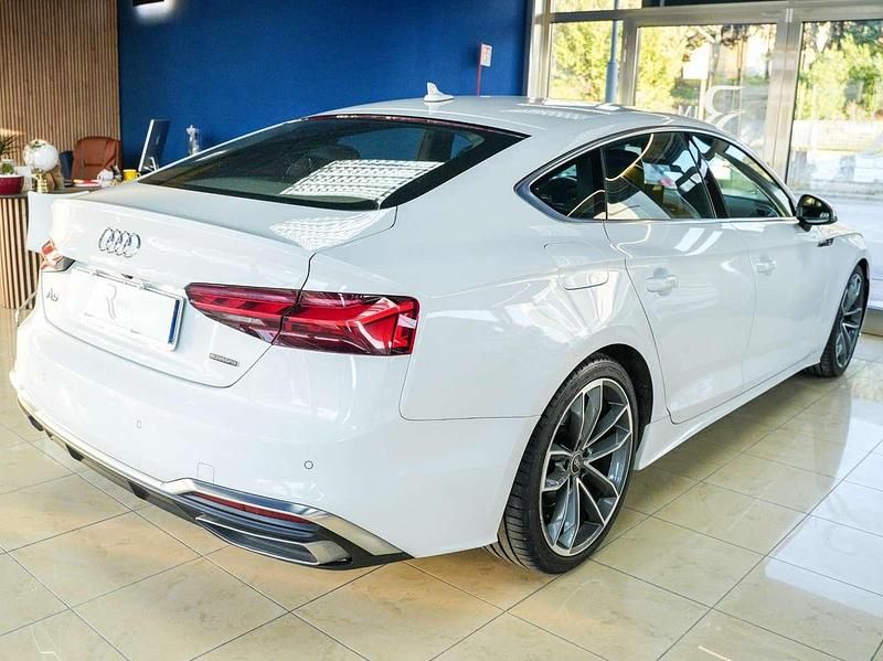 Usata Audi A5 Sportback S-Line 204 CV (150 kW) 2021 Bianco Utilitaria